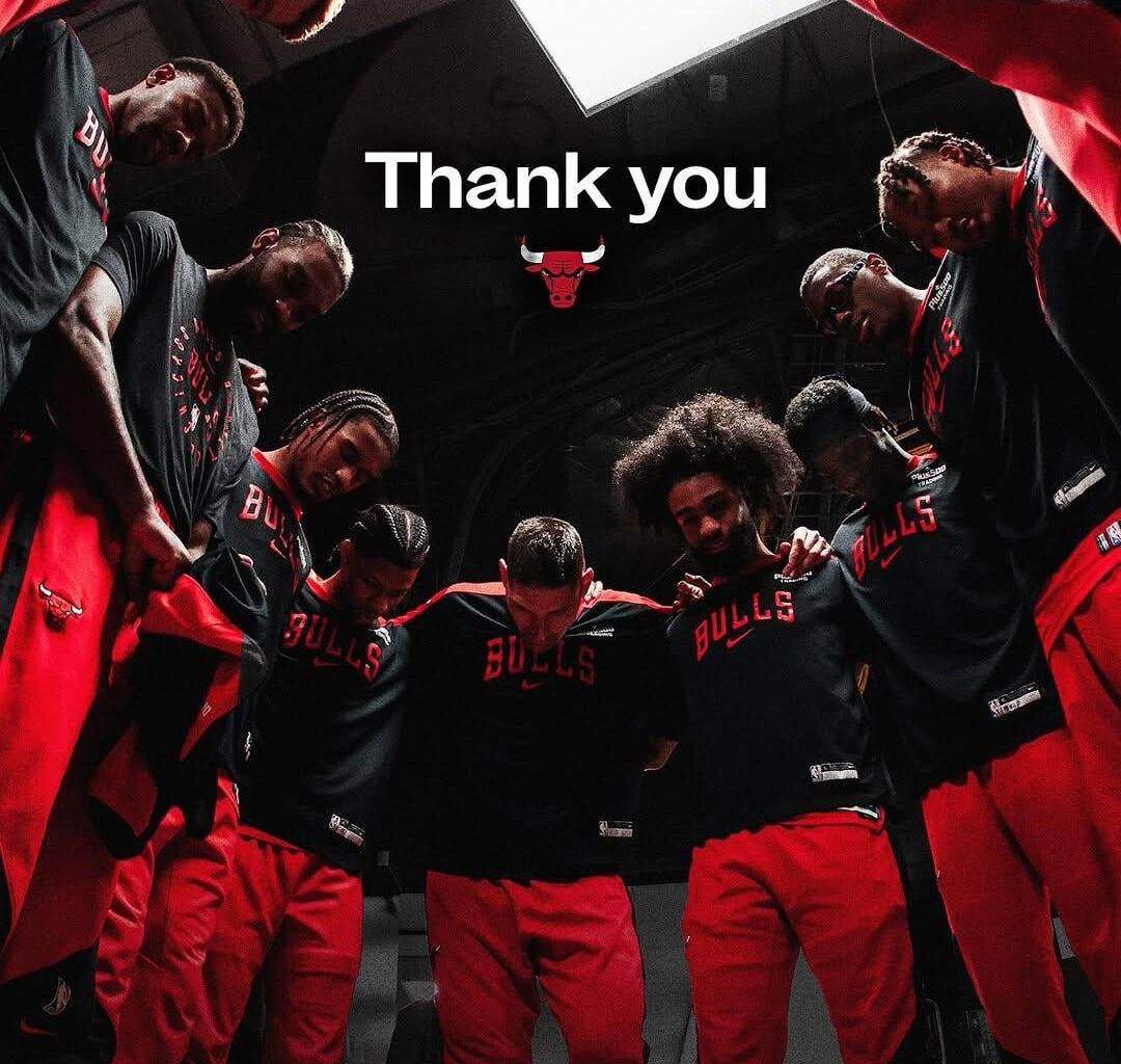 Thank you #Bulls Nation for riding with us. The best fans in the world. We' Il be back.