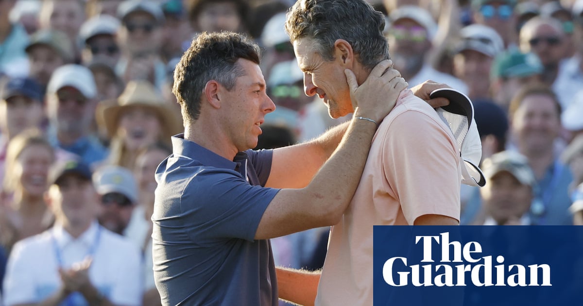 Grace of Masters nearly man Justin Rose enhanced McIlroy’s historic win | The Masters