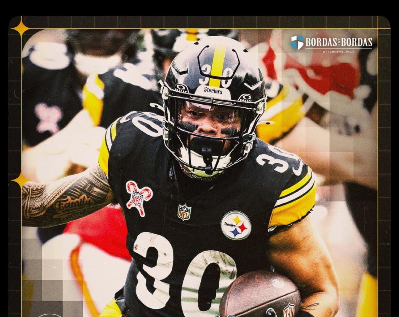 RB Jaylen Warren signed a one-year restricted FA tender