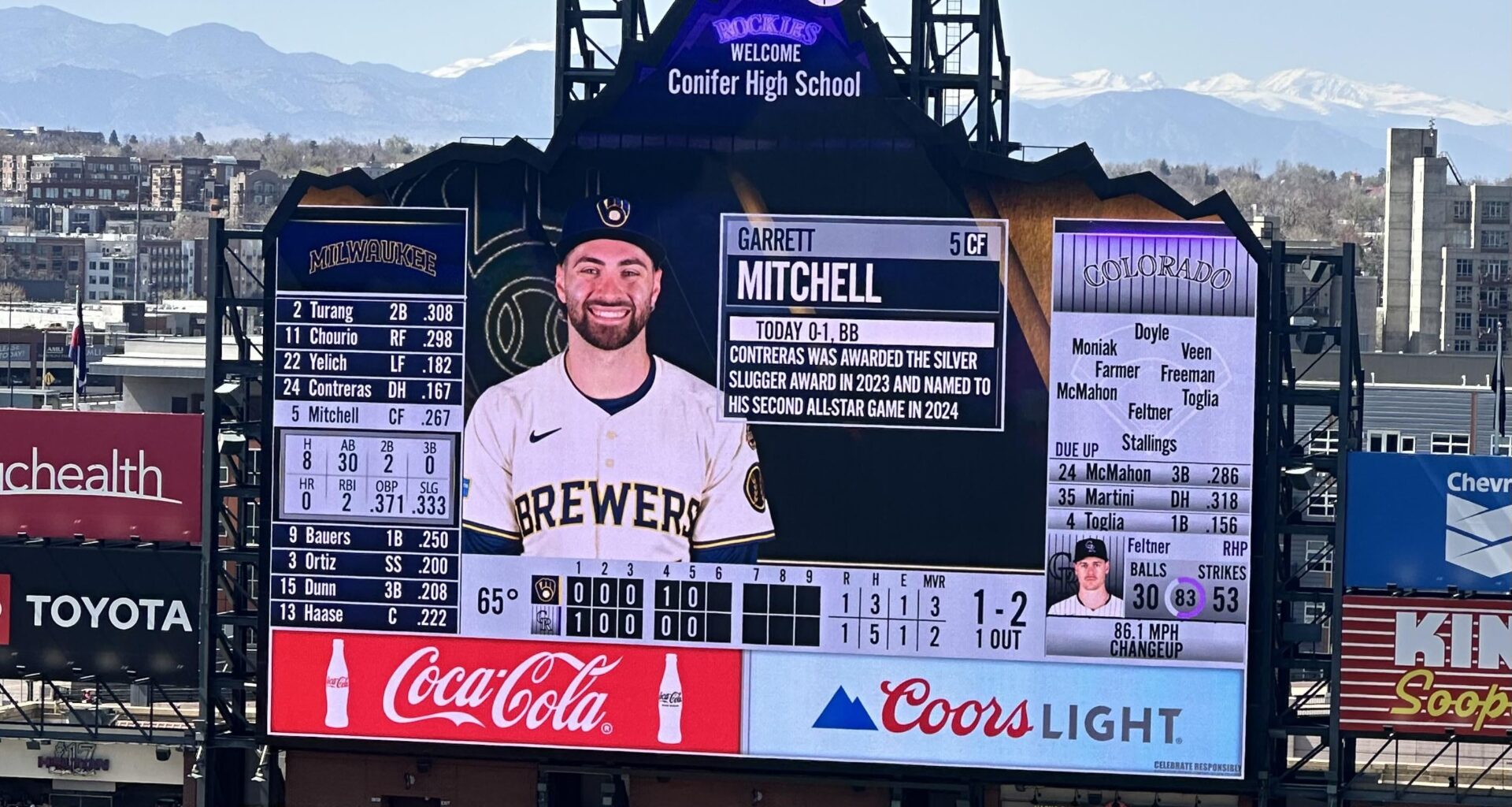 Is William Contreras with Garrett Mitchell’s speed a top 5 player in baseball?