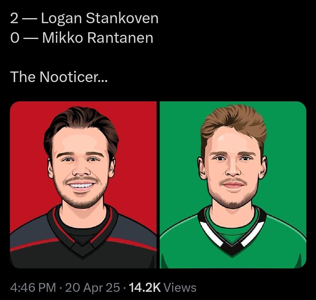 A quick, important update on goals scored in these playoffs