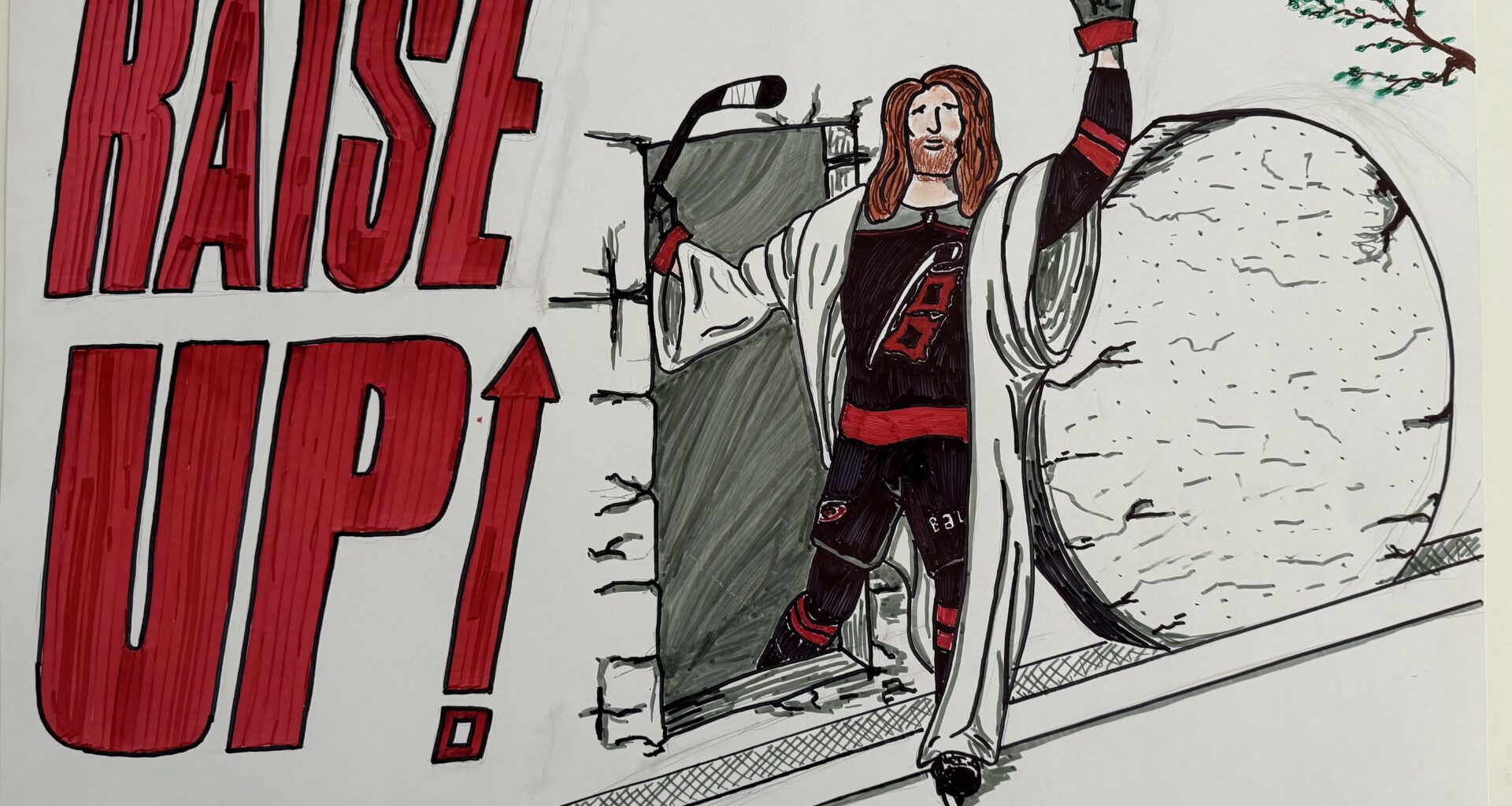 My poster for today's Easter game