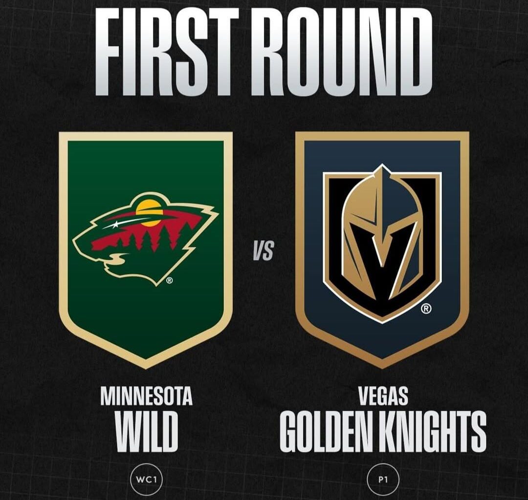 For the second time ever, the Knights will host Minnesota in the first round of the playoffs!