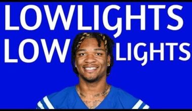 Anthony Richardson 2024 lowlights