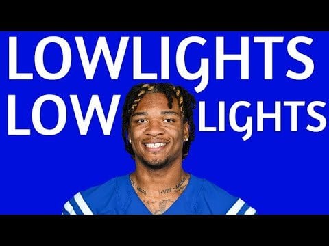 Anthony Richardson 2024 lowlights