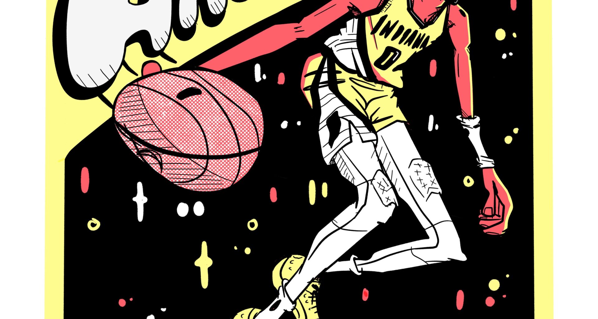 Drew a cartoony Hali card - pumped for the playoffs