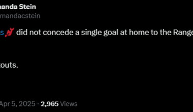[Stein] #NJDevils did not concede a single goal at home to the Rangers this season. Two shutouts. Marky.