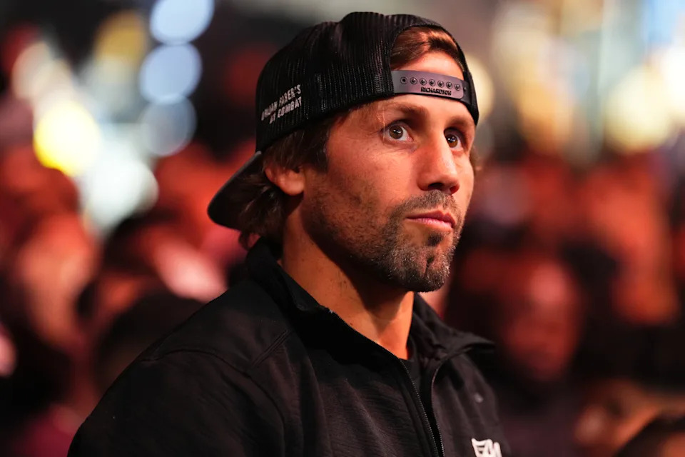 NEWARK, NEW JERSEY - MAY 06: UFC hall of famer Urijah Faber is seen during the UFC 288 event at Prudential Center on May 06, 2023 in Newark, New Jersey. (Photo by Chris Unger/Zuffa LLC via Getty Images)