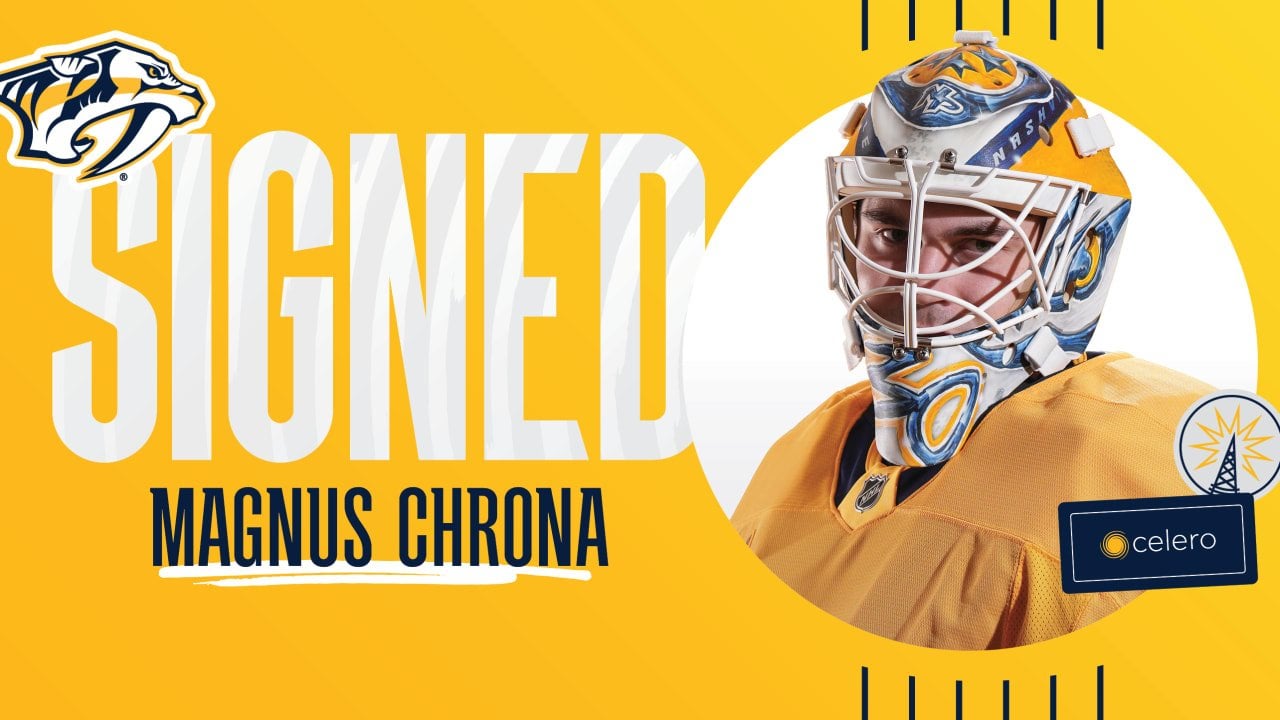 Predators Sign Magnus Chrona to One-Year, Two-Way Contract | Nashville Predators