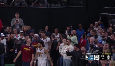 [Highlight] Gordon throws down Jokic's miss right at the buzzer for the win!