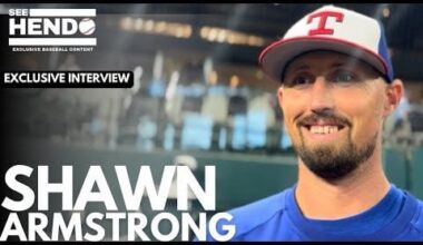 Shawn Armstrong exclusive!