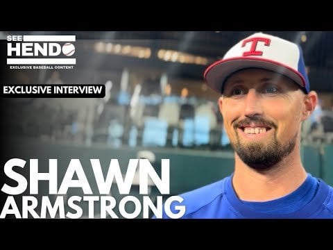 Shawn Armstrong exclusive!