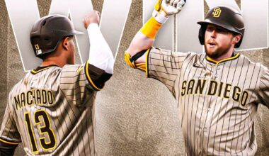 [Cassavell] The Padres have been 9-2 before. Twice. In 1984 and '98. Both times, they went on to win the pennant. Now, they're 9-2 again in 2025, on top of the NL West for the first time this season