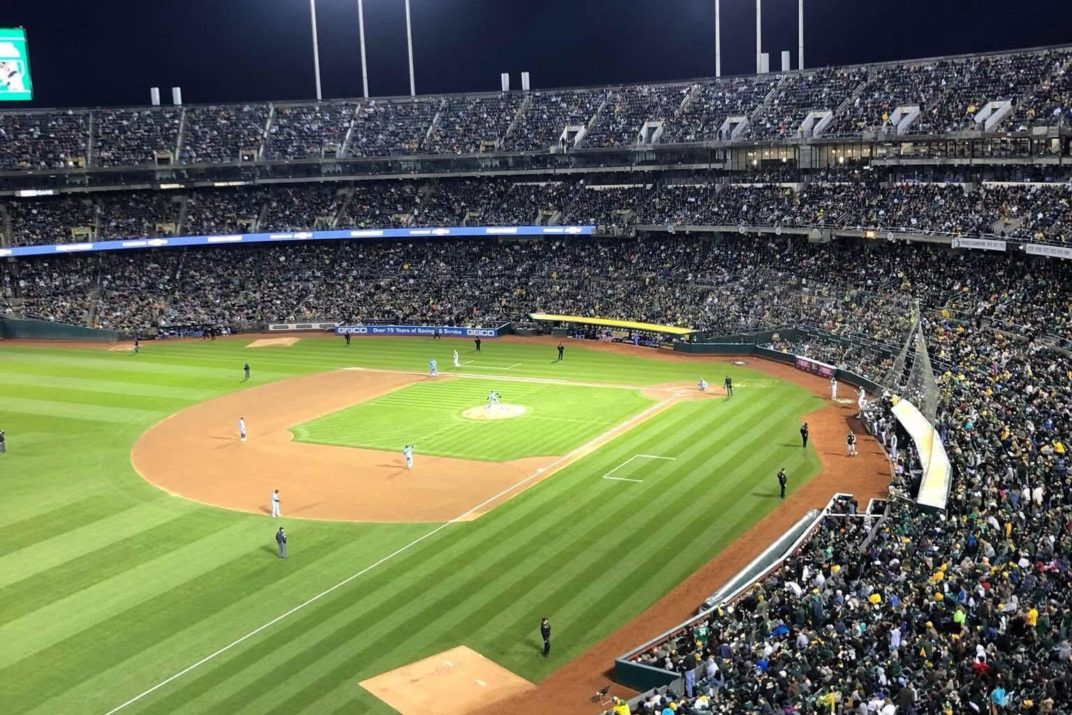 7 years ago we got to go to a free baseball game.