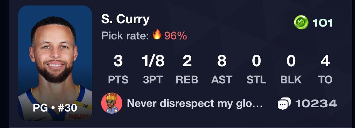 Steph Curry having 3pts and still being a close game shows me that we can beat the Rockets in 4 or 5 games in a Playoffs Series! 🤷