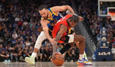 [Amick] While exiting to the locker room at halftime, Curry appeared to be voicing his displeasure to officials about the way he was being defended...“When people start complaining about foul calls or crying about physicality, you’ve done your job,” Udoka told The Athletic