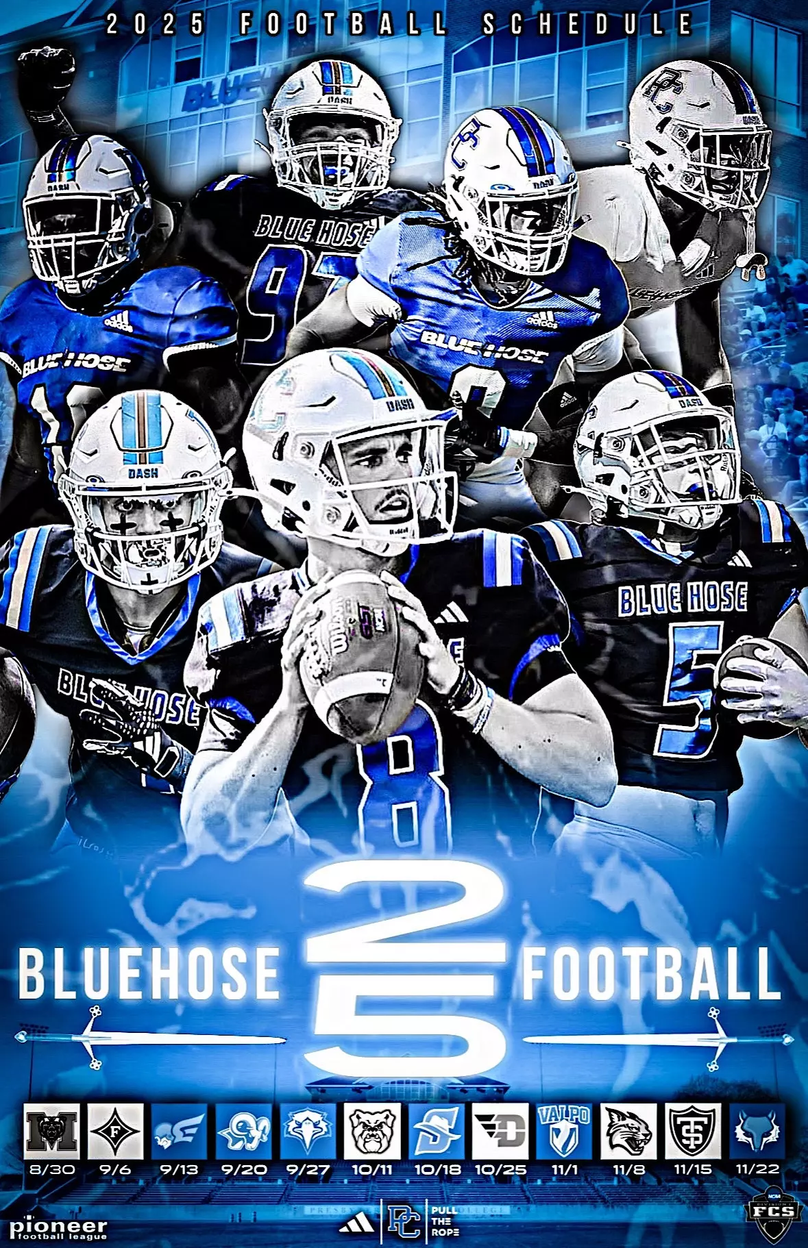 2025 FB Schedule Graphic