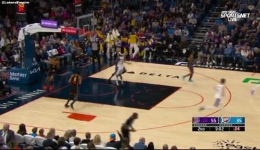 [Highlight] A LeFuckYou 3 to put the Lakers up 20