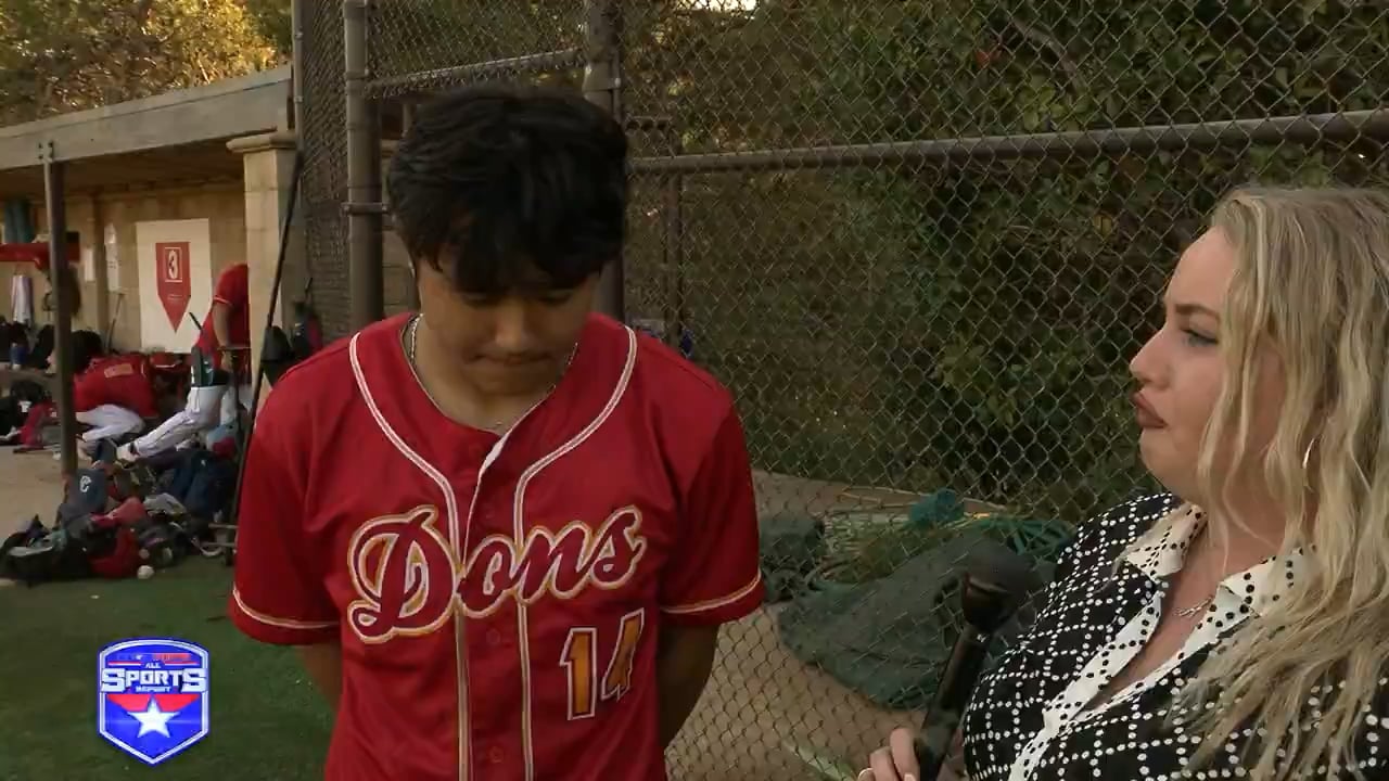 [Edmonds] We had a chance to talk to Shoei Darvish, son of Padres pitcher Yu Darvish, after his pitching debut with Cathedral Catholic HS. "He gives me a lot of advice, pitching mechanics, nutrition, everything you could ask for."