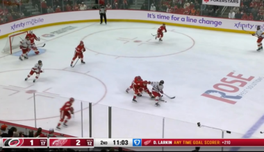 Kane steals and scores to pass Mike Modano for most 20 goal seasons by an American born player 04/04/2025