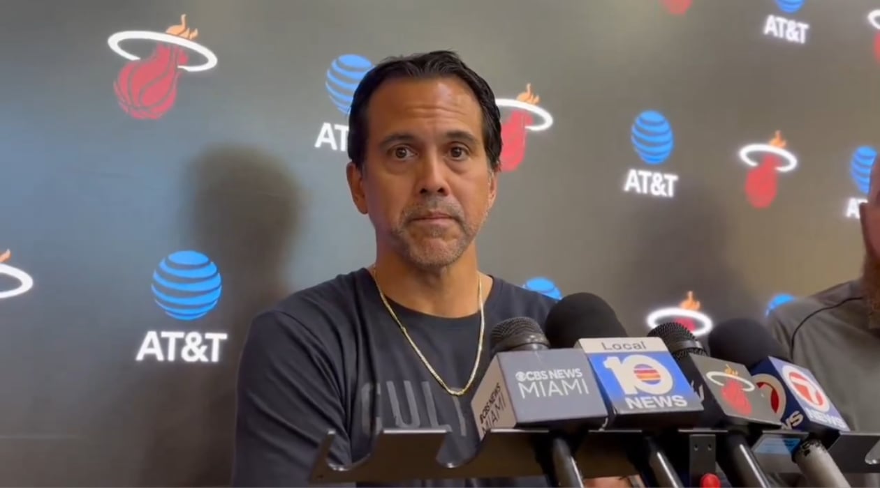 “He’s made a ton of progress…the last two, three weeks he’s been able to do considerable player development…” Erik Spoelstra on Nikola Jovic's recovery