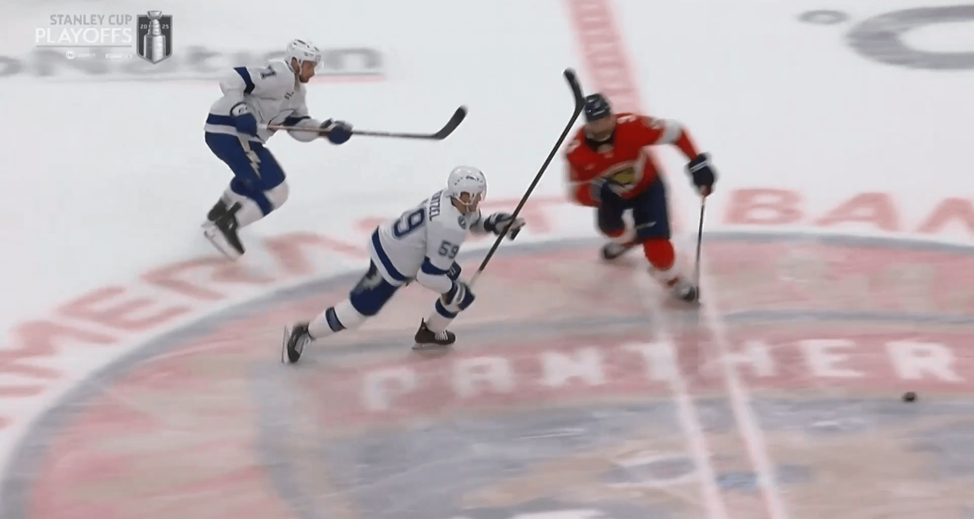 Matthew Tkachuk was assessed for an 5 minute major for interference on Jake Guentzel. After review, the call stood. Guentzel did not appear to be injured on the play and remained in the game.