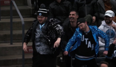 I tried fixing the audio for Hockey Nights in Utah...