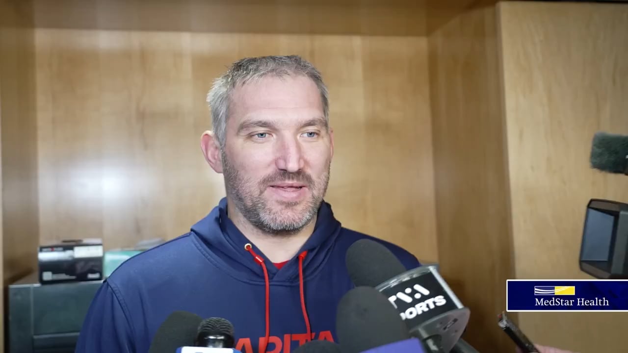 Alex Ovechkin Before Playoffs on Easter