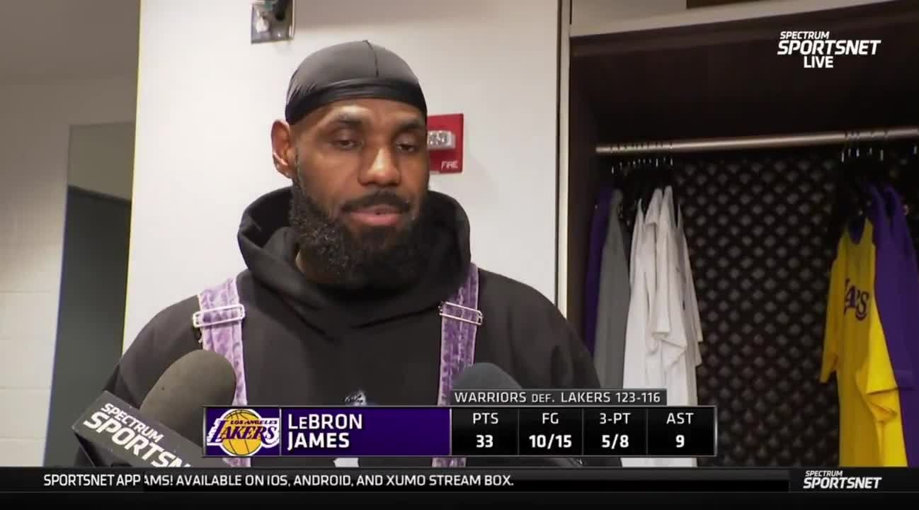 LeBron on the Warriors adding Jimmy Butler: "I've had to go against them when they added Kevin Durant."