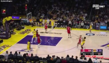 [Highlight] Bronny hits a huge 3