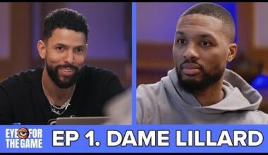 Damian Lillard-"It was always like-Steph took off, and I was chasing. I wanted what he had. He's winning championships, everybody's talking about him. So I was very competitive with Steph-especially in those years where I was like, 'No, I can do that too.'"