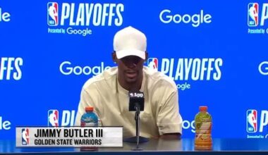 [Highlight] Jimmy Butler: “Get me on record, I don’t like Dillon Brooks…I don’t think anybody’s trying to be friends with anybody on either team, that’s for sure.”