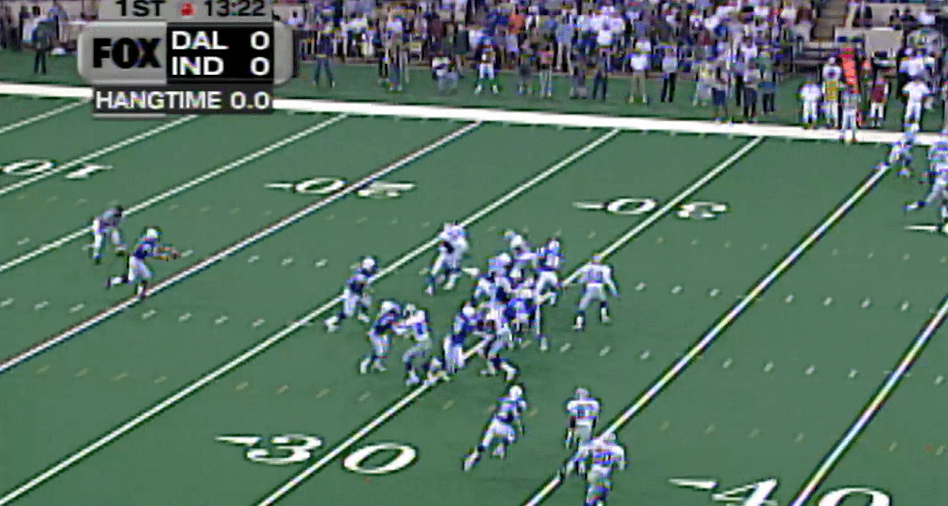 [Highlight] Colts punter Hunter Smith (1999-2008) chasedown tackles