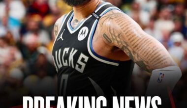 [Charania] Just in: Milwaukee Bucks star Damian Lillard has been diagnosed with a torn left Achilles tendon, sources tell ESPN. MRI today revealed the severity. A devastating end to his season.