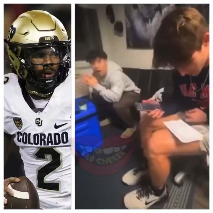 Ole miss frat guys prank call Shedeur Sanders 😭😭