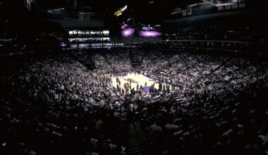 Kings arena welcomes the visiting Mavericks by playing the My Little Pony theme song and horse neighs during player introductions