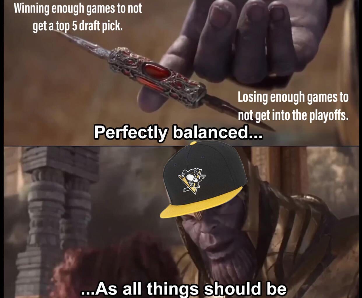 Pittsburgh Penguins(32-35-12, 76pts) @ New Jersey Devils(41-30-7, 89pts) Friday- April 11th, 7pm EDT.