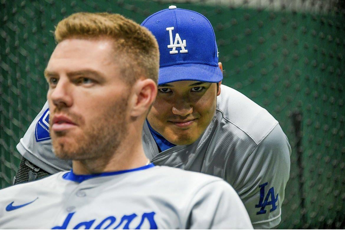 Dodgers tied for best record in baseball.