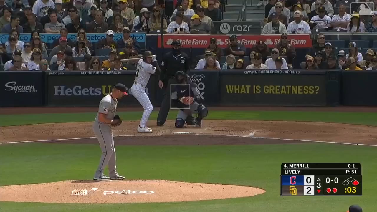 [Highlight] Jackson Merrill's two-run homer (2)