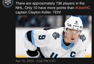 Keller's 90 point season 🌟