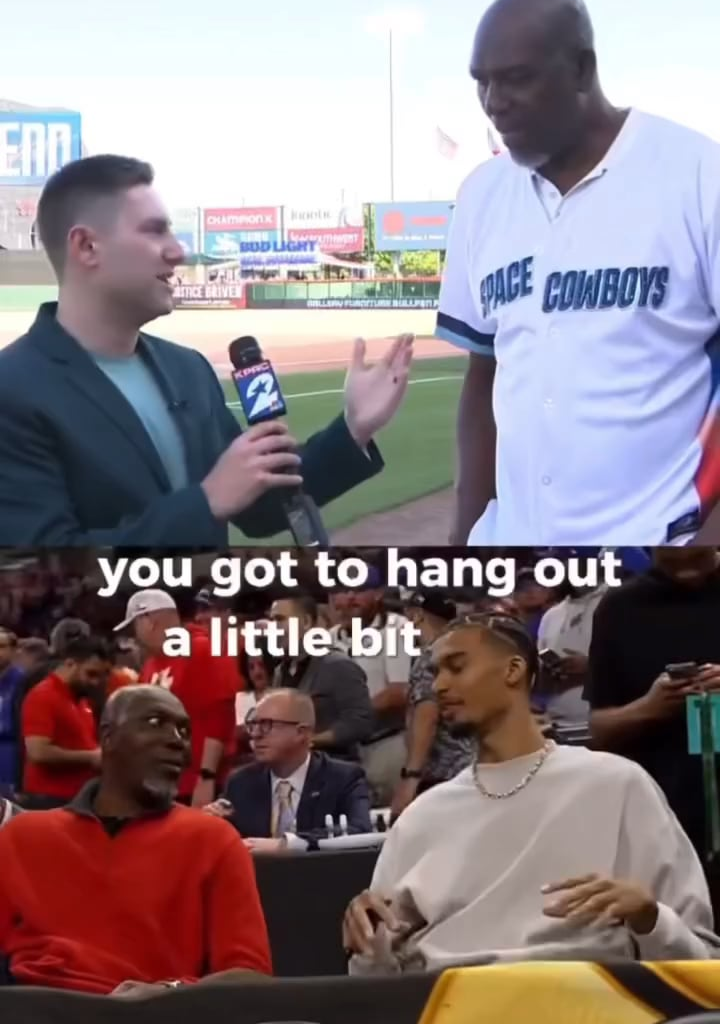 Hakeem talks about his interaction with Wemby