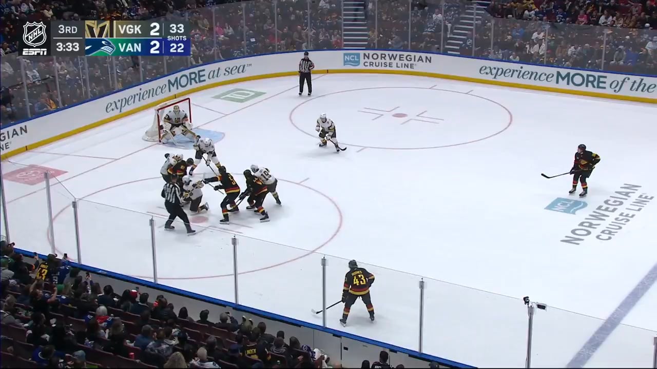 [GoldenKnights] That William Karlsson to Victor Olofsson connection! 💪