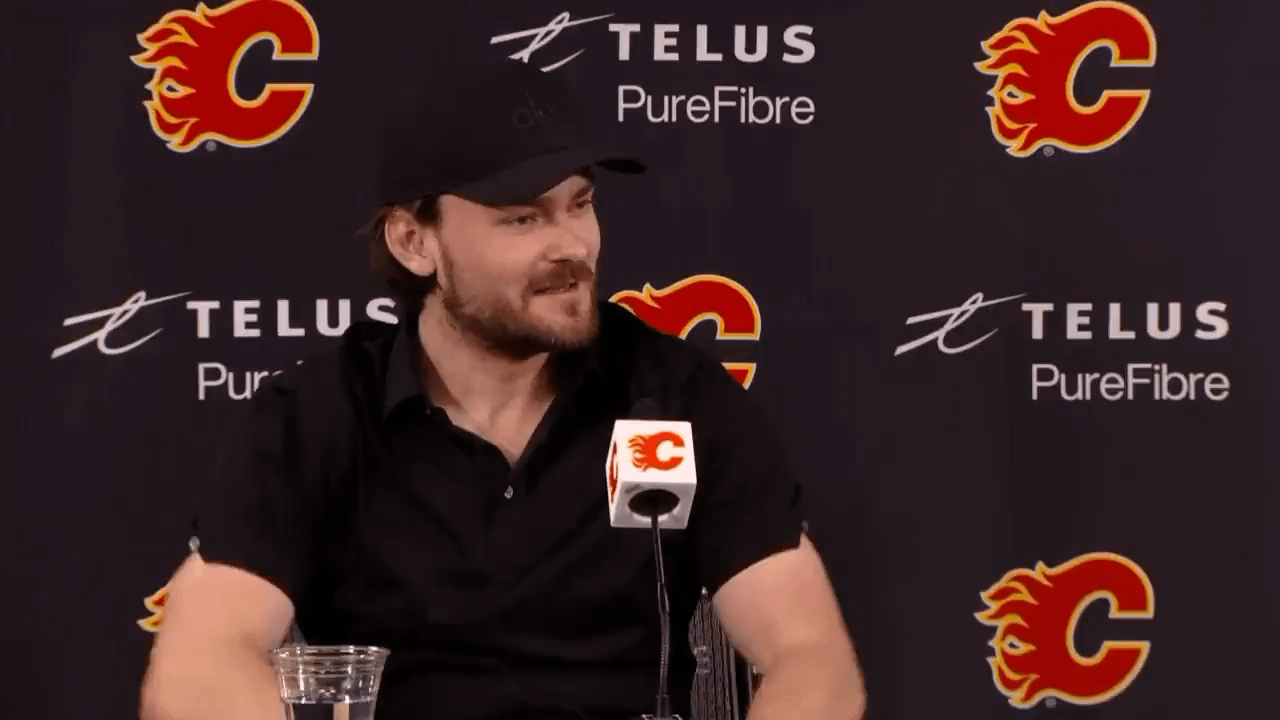 [Sportsnet] "I broke my fibula against Seattle." Rasmus Andersson reveals that he played the final 12 games of the season with a broken fibula.