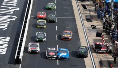 Denny Hamlin calls for NASCAR to “unstick” Cup Series cars