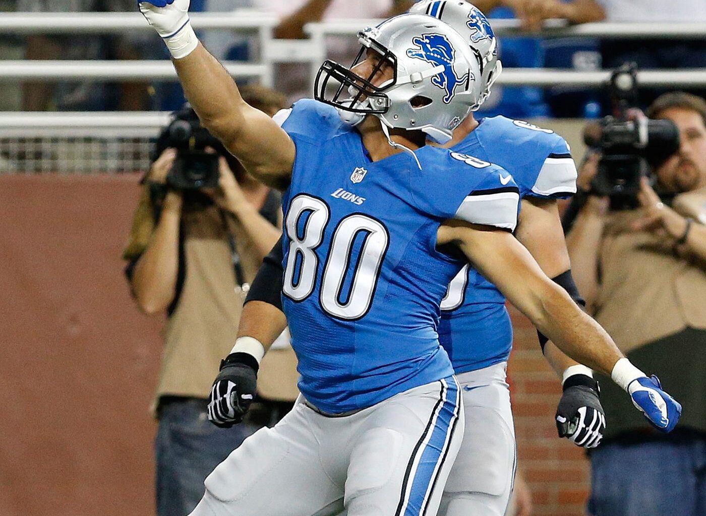 147 days until NFL opening day. Here's a picture of former Lion Joseph Fauria