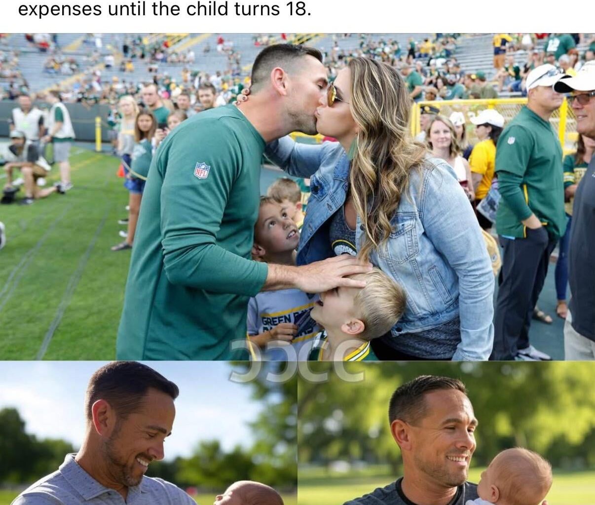 Inspiring! Coach Matt LaFleur Adopts Abandoned Baby!