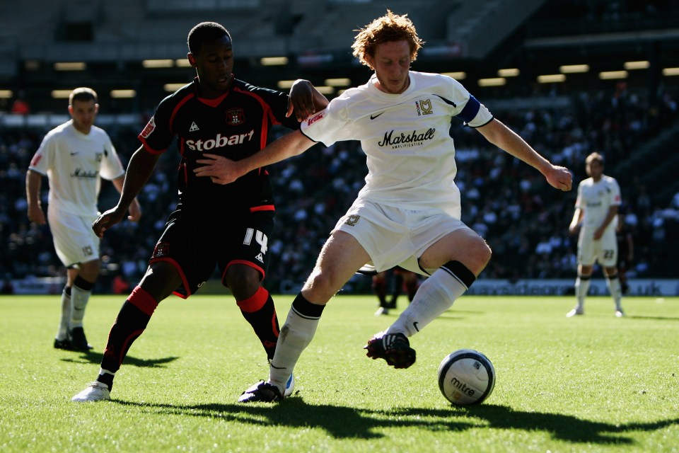 He has played for the club across the entire English Football League