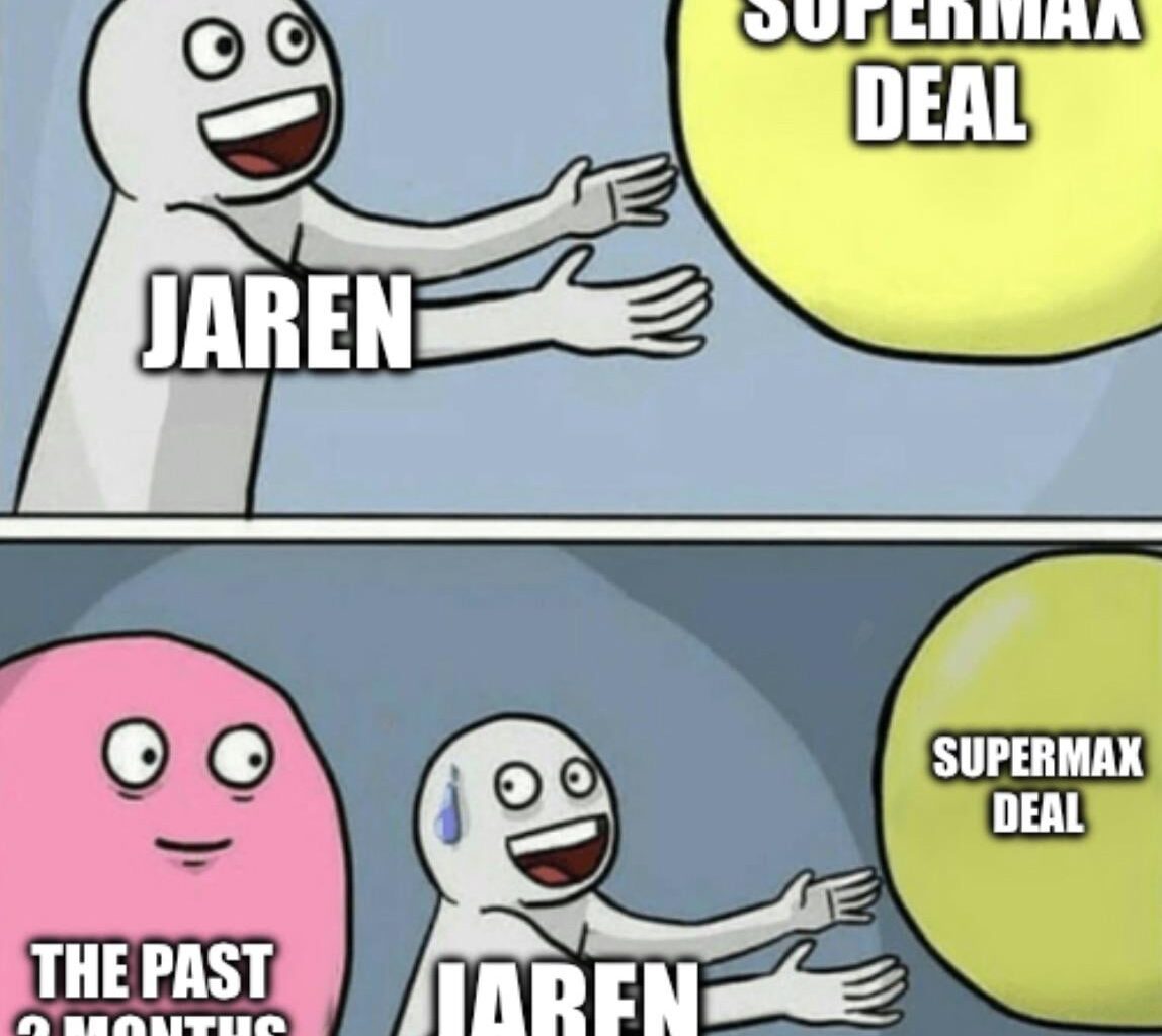 Maybe we'll use some of that money we saved from trading Marcus elsewhere