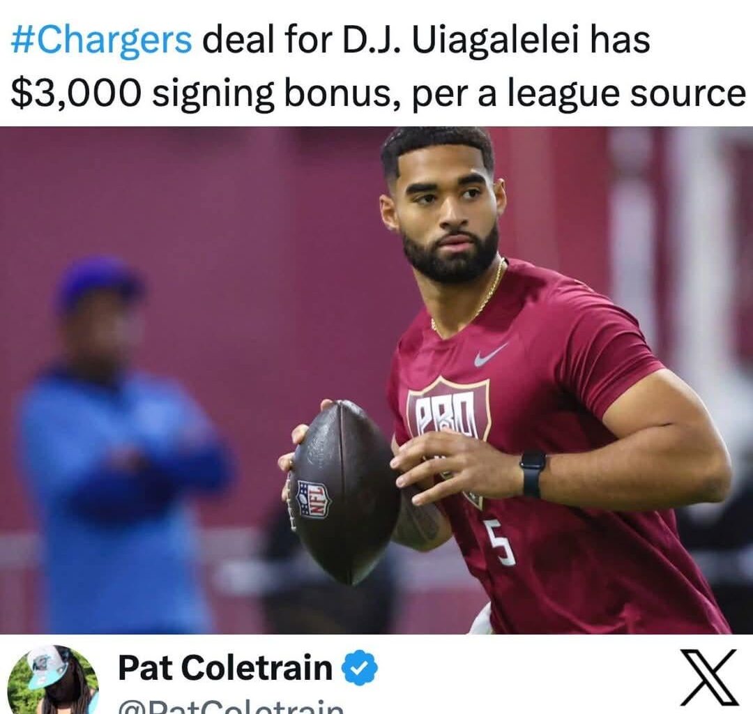 They must think very highly of him.