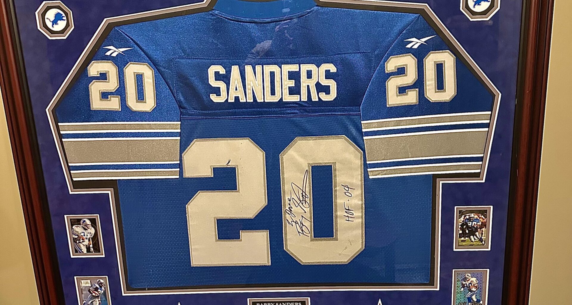 Still my favorite framed jersey